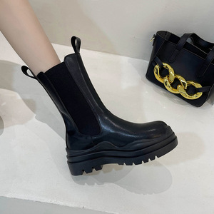 2022 <span class=keywords><strong>stivali</strong></span> moda <span class=keywords><strong>donna</strong></span> scarpe con suola in pelle impermeabile <span class=keywords><strong>Chelsea</strong></span> <span class=keywords><strong>stivali</strong></span> <span class=keywords><strong>donna</strong></span> <span class=keywords><strong>donna</strong></span> <span class=keywords><strong>Chelsea</strong></span> Boot - Product Image 5