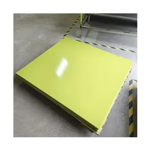 電気用CNC FR4カッティングイエローブラックエポキシボードガラス板エポキシ