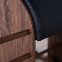 Baril d'entraînement ergonomique et durable en bois dur, personnalisable (couleur, logo), écologique, pour studio de Pilates