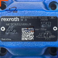 Vanne de commande directionnelle hydraulique R901278772 4WE10C5X/EG24N9K4/M NG10 CETOP 5, électrovanne 24V DC 350 bars avec commande manuelle