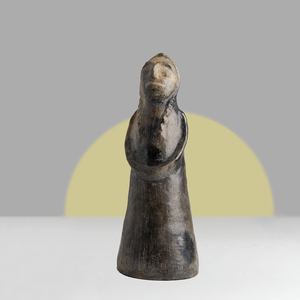 Figurine d'animal artisanale en céramique Ommi N, peinte à la main, art populaire, 40-45 cm de haut, Feng Shui, décoration de maison émaillée TN - Product Image 6