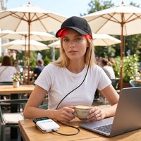 Gorro de Terapia Capilar con 272 Diodos Láser para el Crecimiento del Cabello, LLLT, Luz Roja de 650nm, Recargable, 5200mAh