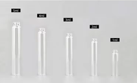 Coffret d'échantillons de parfum en verre vide personnalisé 1,7 ml 3 ml 5 ml avec bouchon ou pulvérisateur