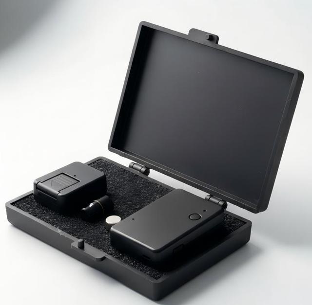 Invisible Earpiece for Exam Module & Business Investigation, Wireless Mini Earphone with Mic, Stable 10M Connection