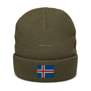 Bonnet en polyester recyclé avec drapeau <span class=keywords><strong>d</strong></span>'<span class=keywords><strong>Islande</strong></span> - Product Image 2