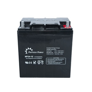 Batterie au plomb 6 FM 24, 12V 24Ah, rechargeable, scellée, sans gel, pour chariots de golf, fauteuils roulants électriques, électronique grand public - Product Image 2