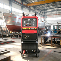 Machine à souder MIG à double impulsion SANYU Industry 300P pour l'aluminium et l'acier inoxydable, soudeuses à arc protégé par un gaz, à inverseur