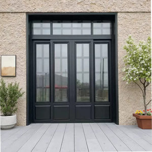 Porta Scorrevole Pieghevole in <span class=keywords><strong>Alluminio</strong></span> Stile Retrò 120, Resistente al Vento, Doppio Vetro per Balcone e Patio - Product Image 2