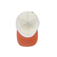 Gorra de Béisbol Personalizada al por Mayor de Dos Tonos, 6 Paneles, Sarga de Algodón, Estilo Dad Hat con Bloques de Color, Sin Estructura, Estilo Urbano, Visera Curva