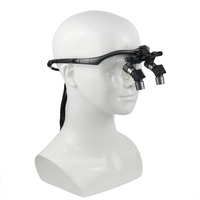 Loupe dentaire chirurgicale Stardent avec LED intégrée Kepler TTL Ergo 3.5x - 6.5x, distance interpupillaire réglable sur mesure