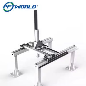 Professionnel personnalisé Xyz multi-axes CNC Module de vis à billes actionneur <span class=keywords><strong>portique</strong></span> en forme de croix en porte-à-faux <span class=keywords><strong>grand</strong></span> engrenage Guide linéaire - Product Image 3