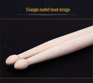 Baguettes de <span class=keywords><strong>batterie</strong></span> en érable 5A à poids équilibré, adaptées aux débutants, pour la pratique de la caisse claire, du jazz et des <span class=keywords><strong>cours</strong></span> de <span class=keywords><strong>batterie</strong></span> pour étudiants - Product Image 5