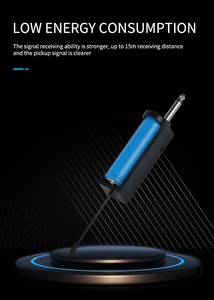 2024 New Arrival E2 Black Color VHF <strong>Wireless</strong> Dual <strong>Dynamic</strong> <strong>Microphone</strong> with AA Batteries - Product Image 6