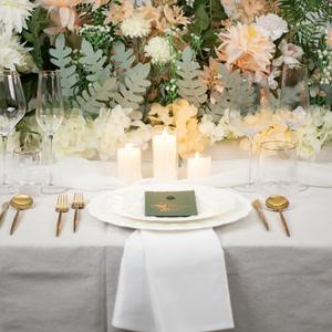 Luxe Bruiloft Cateringplaat Wit Evenement Keramische Plaatset Hotel Witte Plaat Andere Hotel & Restaurant Benodigdheden Groothandelsplaat - Product Image 2