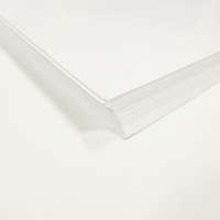 Papier chromo enduit blanc, papier autocollant pour étiquettes, papier d'art C1S simple face, 80g 90g, écologique, anti-frisage, rouleau jumbo