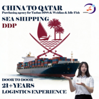 Agent maritime JUNLIN DDP de la Chine au Qatar via LCL+Express avec un service de haute qualité et fiable 24/7, assurance la plus rapide