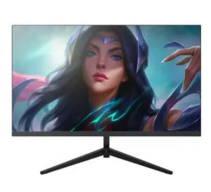 Monitor PC lengkung HDR, Monitor bisnis PC Gaming 2k 240hz 24 inci