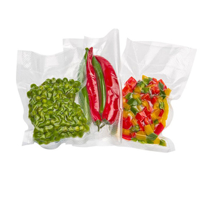 China Supplier Plastic Food Snack Nuts Clear Transparent <b>Vacuum</b> Pouch Sealer Packaging <b>Bag</b> With Logo - Product Image 1