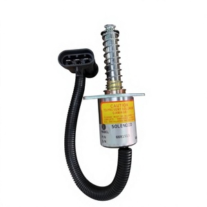 Vanne solénoïde 110-6465 1106465 pour CAT936 CAT972G Solénoïde d'arrêt - Product Image 2