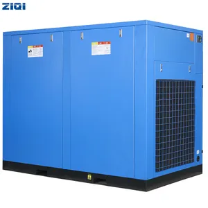 Compresseur d'air à vis rotatif standard, 75kw, 100hp, article de bonne qualité, compresseur d'air à vis rotative