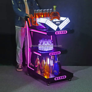 Bar Nachtclub Feestevenementen <span class=keywords><strong>Hotel</strong></span> Led <span class=keywords><strong>Liquor</strong></span> Display Wijnkar Vip Champagne Serveren <span class=keywords><strong>Trolley</strong></span> - Product Image 2