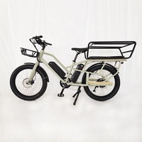 Vélo électrique populaire à assistance au pédalage à 2 roues, moteur de moyeu arrière 250W sans balais, cadre en aluminium, batterie au lithium 48V, porte-bagages arrière