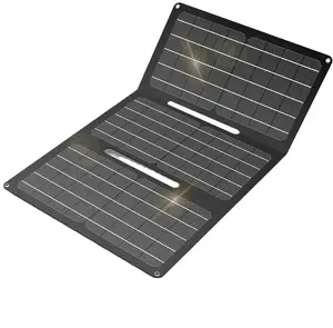 Panel solar portátil de 30W, placa solar de 5V con carga segura Usb, batería estabilizadora, cargador solar para banco de energía, teléfono