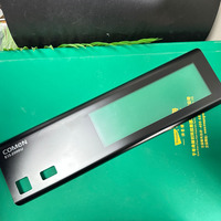 Protection d'écran incurvée en verre trempé noir personnalisé pour écran LCD, impression sur soie, pliage à chaud