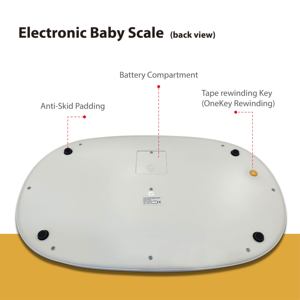 Elektronische Säuglings waage 25kg Kapazität für den klinischen Einsatz Neugeborenes Haustier Gewicht Höhe Kopf größe Messgerät - Product Image 4