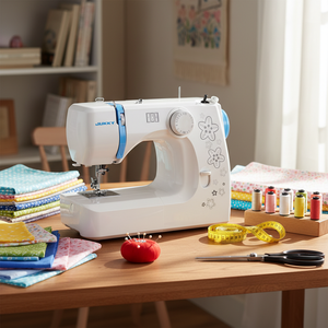 Offre Spéciale – Excellent Prix – <span class=keywords><strong>Machine</strong></span> <span class=keywords><strong>à</strong></span> <span class=keywords><strong>Coudre</strong></span> <span class=keywords><strong>Automatique</strong></span> Mini Plate <span class=keywords><strong>à</strong></span> Moteur, Multifonction, <span class=keywords><strong>à</strong></span> Distance d'Aiguille Réglable, pour Usage Domestique - Product Image 2