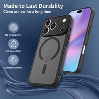 Coque de téléphone rigide mate à aimant puissant de haute qualité Senyork pour iPhone 17 Air 16E 15 Pro Max