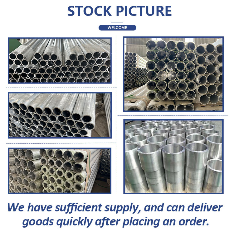 Alloy pipe 1050 1060 2024 2A12 5052 5754 5083 6063 7075 6082 6068 Aluminium Round tube