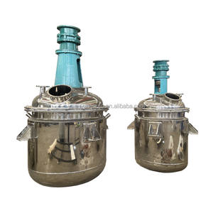 Reactor de Tanque Agitado de Acero Inoxidable de 500L, Recipiente con Calefacción Eléctrica y Agitación Química para Resina Alquídica - Product Image 3