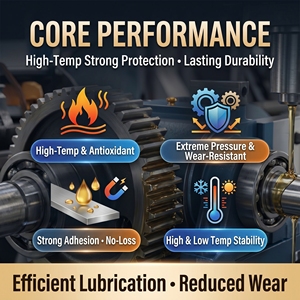จาระบีหล่อลื่นทนความร้อนสูง CG-300 HT -<span class=keywords><strong>30</strong></span> ℃   ถึง 300 ℃   น้ำมันหล่อลื่นทนแรงกดสูงพิเศษสำหรับอุปกรณ์อุตสาหกรรม - Product Image 2