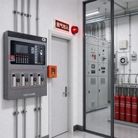 Système de suppression de gaz FM200 CO2 avec panneau de commande de dégazage automatique pour les lieux de taille moyenne, les salles informatiques et les bibliothèques