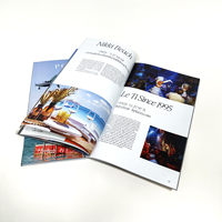 Impression de brochures, catalogues, manuels d'utilisation, journaux et magazines personnalisés en couleur, couverture rigide ou souple, papier couché, reliure agrafée
