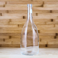Vente en gros usine – Bouteilles en verre transparent hexagonales de 1500 ml pour Whisky, Gin, Brandy, Vodka, Tequila, Juniper Plus et emballages