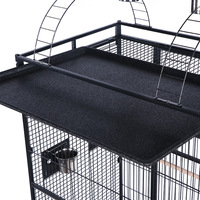 Cage à oiseaux en acier inoxydable robuste avec accessoires, grande cage à canaris d'extérieur, volière portable, grandes cages à oiseaux à vendre