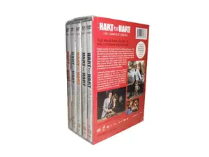 Hart To Hart The Complete Series Boxset 29 Discs Factory Wholesale DVD Movies TV Series Cartoon Region 1/Region 2 DVD Free Ship