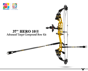 Kit d'arc à poulies Sanlida 37" 10 II Advanced Target - Édition Flexible Draw Wall, Couleurs, Ensemble de tir à l'arc professionnel - Product Image 3
