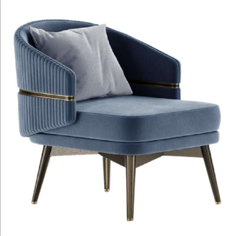 Sofá individual (azul)