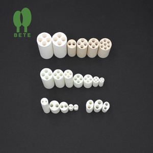 Kunden spezifisches hochwertiges Mehrloch-Isolier keramik rohr MgO <span class=keywords><strong>Magnesia</strong></span>-Oxid-Keramik/Hochfrequenz-Isolier keramik rohr - Product Image 4