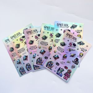 Etiqueta Adhesiva Reflectante con Efecto Arcoíris de Lujo, Hoja de Etiquetas Adhesivas, Impresión Personalizada, Etiqueta Holográfica Personalizada - Product Image 1