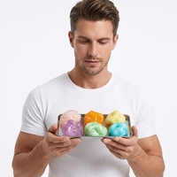 Vente en gros JO Jelly Ball Rainbow Squishy Ice Fidget Toy sensoriel amusant fait main anti-stress et anti-anxiété, cadeau pour fête d'anniversaire