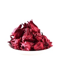 Fournisseur d'usine Fleur de roselle sèche pour le thé Prix de gros Fleur d'hibiscus séchée de haute qualité