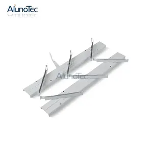 ALUNO Low Cost 102mm Aluminum Alloy Glass Frame For Louver Frame Window