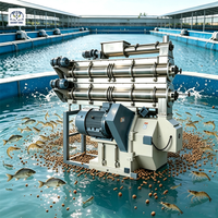 Granulateur annulaire à faible consommation d'énergie pour aliments pour poissons, crevettes et crabes, avec une conception à rendement stable