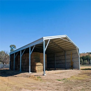 Trung Quốc Nhà Máy Cung Cấp Dễ Dàng Cài Đặt Rộng Khoảng Đúc Sẵn Kết Cấu Thép Barn/Bò Nhà Kho/Ngựa Ổn Định Với Mở Tường - Product Image 6