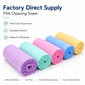 Toalla de Gamuza PVA, Suave, Absorbente, Reutilizable, Varias Opciones de Color, Paño para Lavar el Coche, 66x43cm - Product Image 4