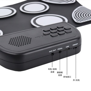 Batería Electrónica Portátil <span class=keywords><strong>Plegable</strong></span> con Altavoz, Juego de Batería de Práctica, Juguete, Venta Caliente Transfronteriza, Tamaño Pequeño - Product Image 3